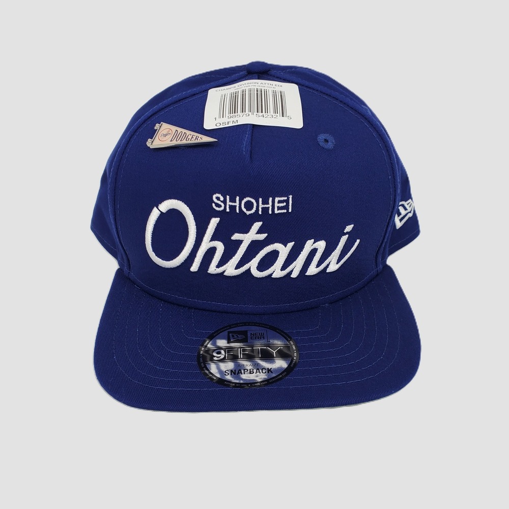 New Era Shohei Ohtani Los Angeles Dodgers 9FIFTY A Frame Snapback Hat‎ Blue OSFM